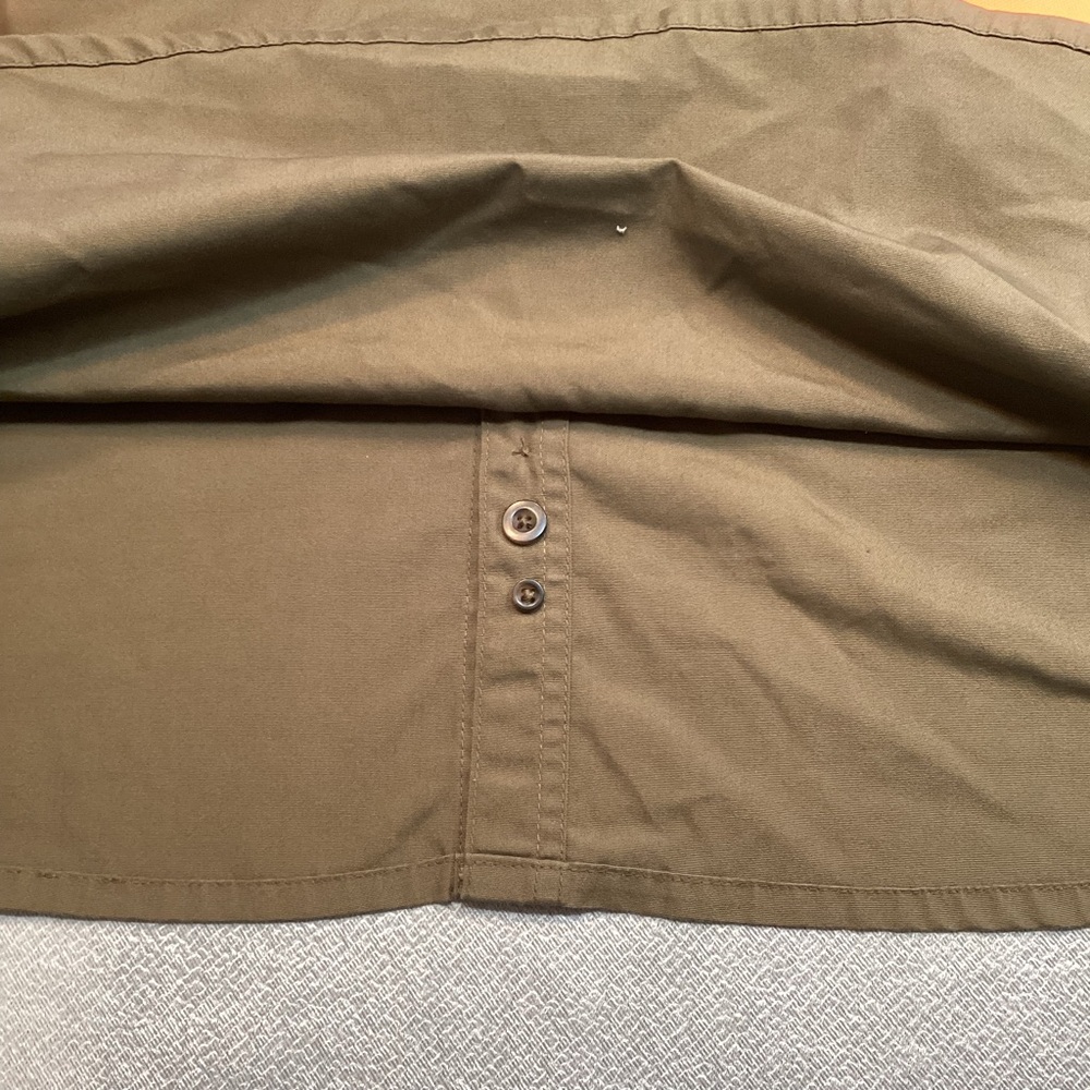 Cabela's Men's Olive and Orange Shirt Jacket - Picture 11 of 12